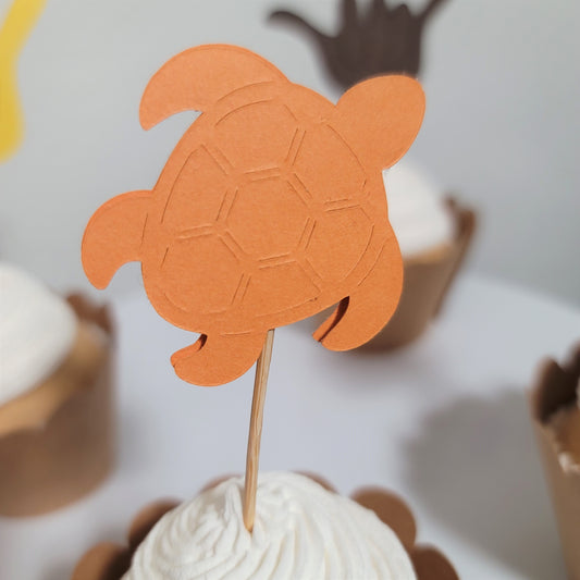 Island Themed Cupcake Toppers