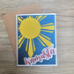 Just Saying Hi - Pack of 6 Greeting Cards