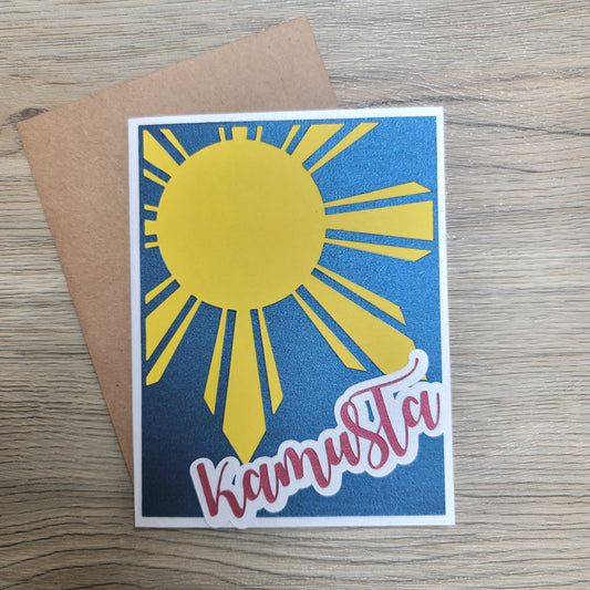 Kamusta - Blank Card