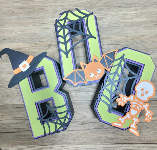 Boo - 3D Letters