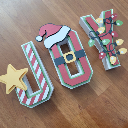 Joy - 3D Letters