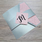 Sides and Floaty - Magnolia - Personalized 8 Photo Pop Up Card